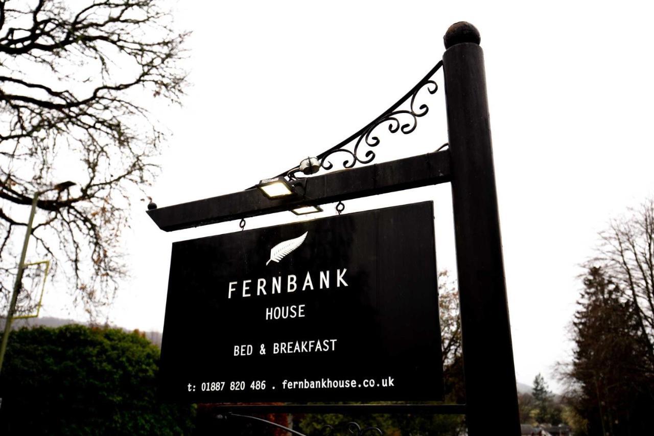 Fernbank House Bed & Breakfast Aberfeldy Eksteriør bilde